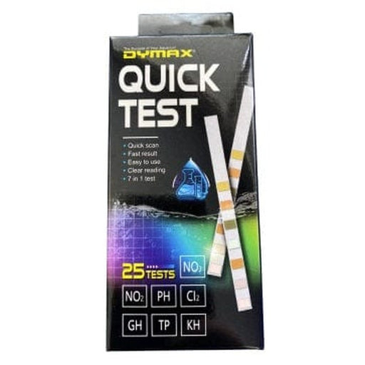 Dymax 7 in 1 Test Strips 25 pack - Aquatic Supplies Australia