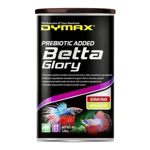 Dymax Betta Glory 40g - Aquatic Supplies Australia