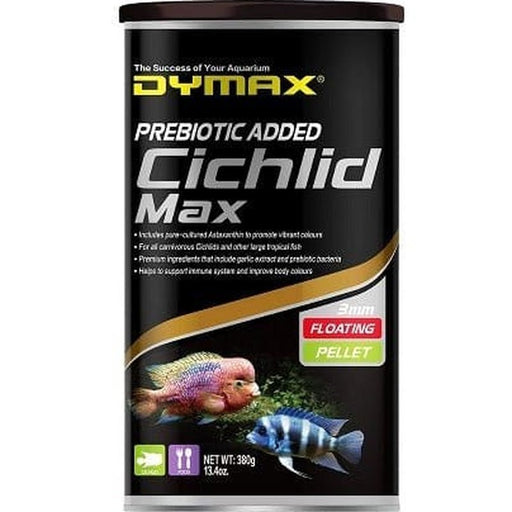 Dymax Cichlid Max Floating Pellet - Aquatic Supplies Australia