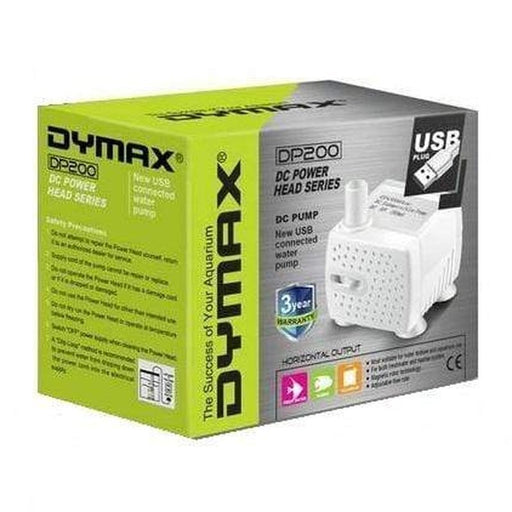 Dymax DC USB Power Head DP200 180L/h (Horizontal Output) - Aquatic Supplies Australia