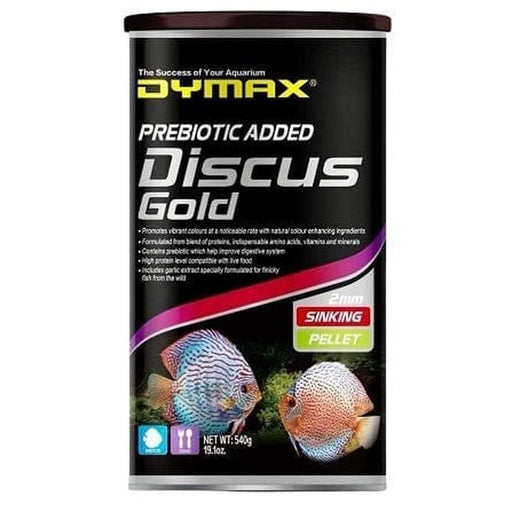 Dymax Discus Gold Sinking Pellet - Aquatic Supplies Australia