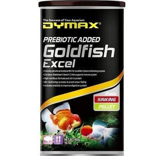Dymax Goldfish Excel Sinking Pellet - Aquatic Supplies Australia