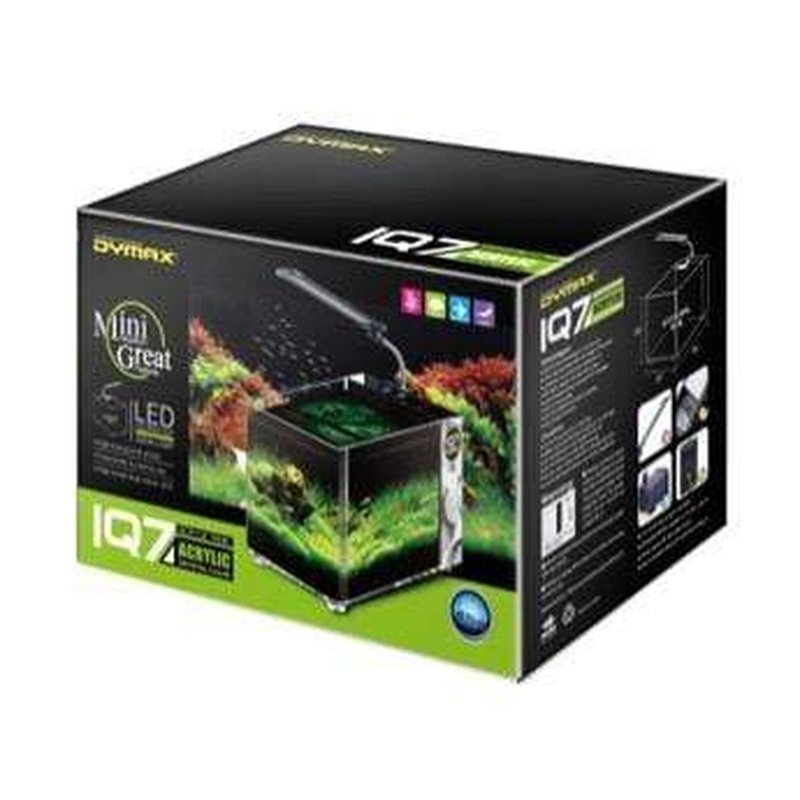 Dymax IQ7 Mini Acrylic Aquarium 18L - Aquatic Supplies Australia