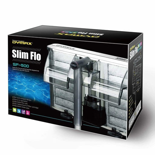Dymax Slim Flo Hang On Filter SF-500 (470L/h, 60L) - Aquatic Supplies Australia