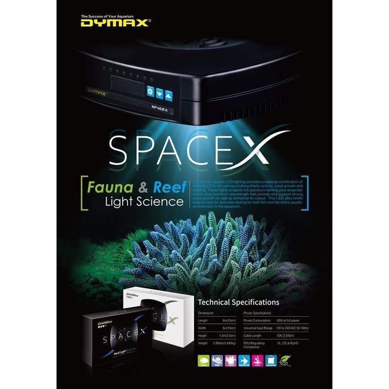 Dymax Space X Fauna LED Freshwater (LED for IQ9) - Aquatic Supplies Australia