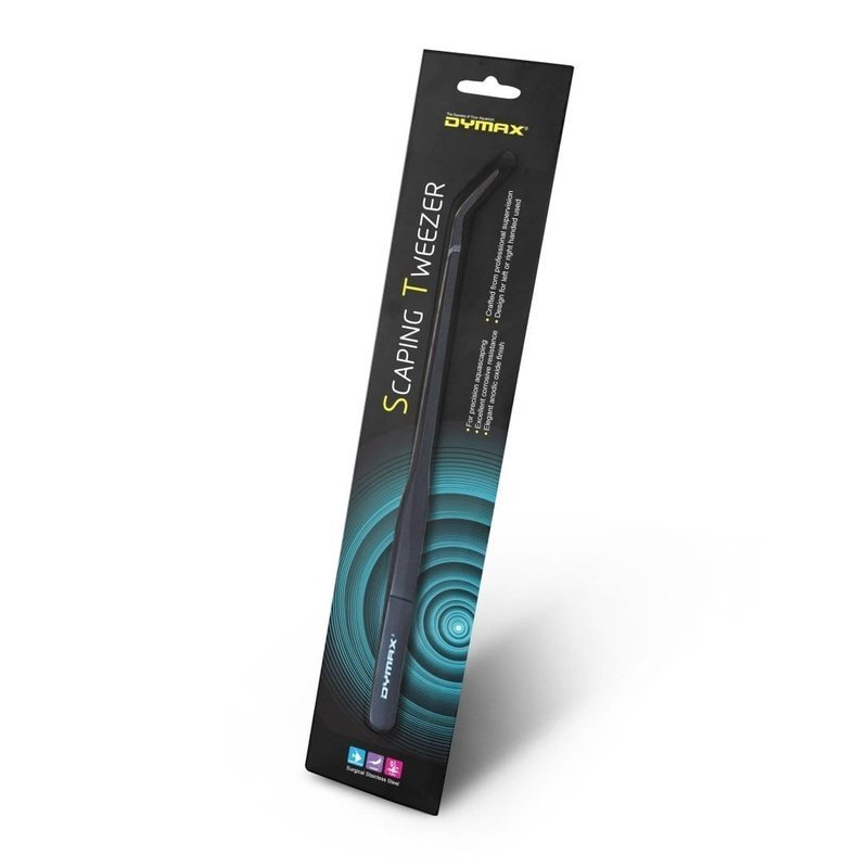 Dymax Stainless Steel Tweezer Contra Angle 27cm - Aquatic Supplies Australia