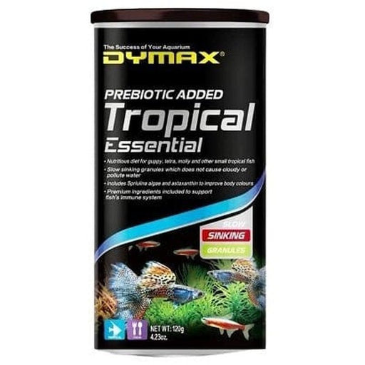 Dymax Tropical Essential Sinking Granules - Aquatic Supplies Australia