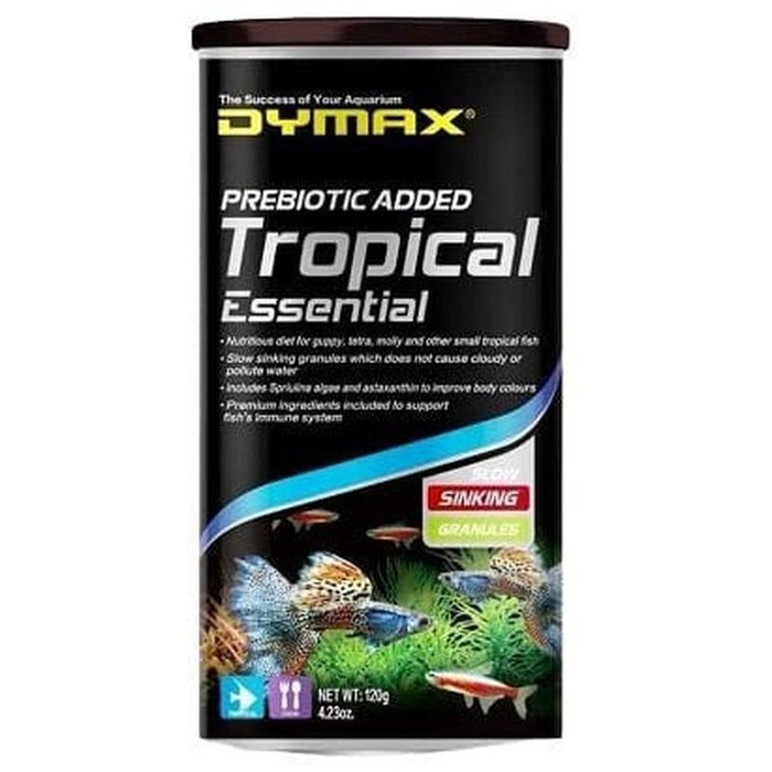Dymax Tropical Essential Sinking Granules - Aquatic Supplies Australia