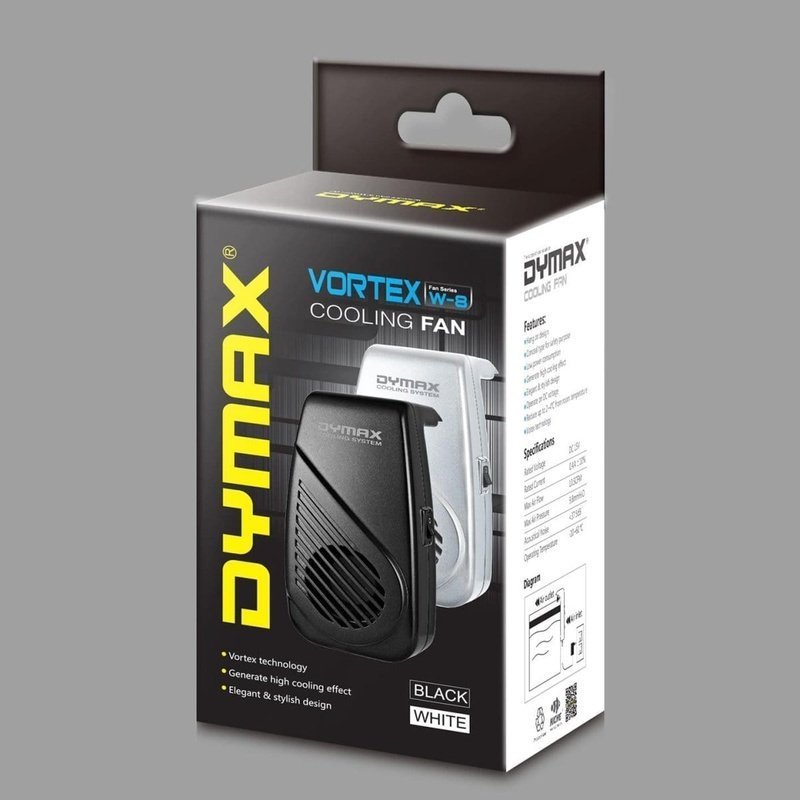 Dymax Vortex Cooling Fan W-8 - Aquatic Supplies Australia