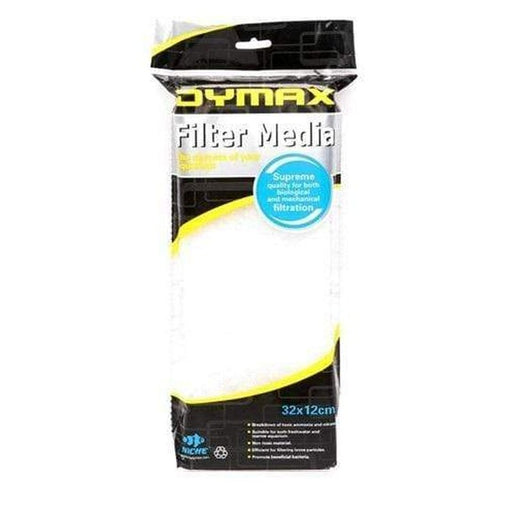 Dymax White Wool Filter Pad 32 x 12cm 2 Pack Aquatic Supplies Australia