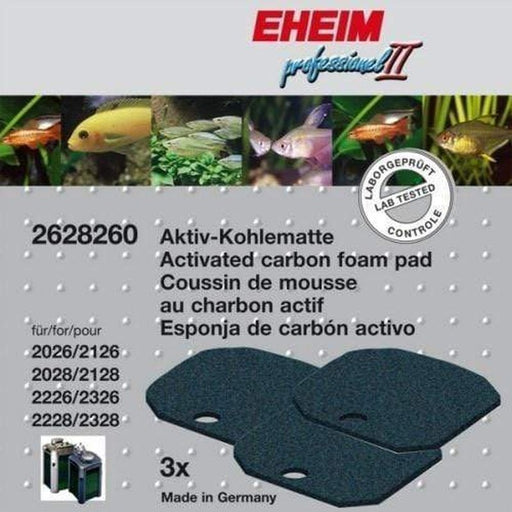 Eheim 2628260 Carbon Pads for 2026/2028, eXperience 350 3 Pack - Aquatic Supplies Australia
