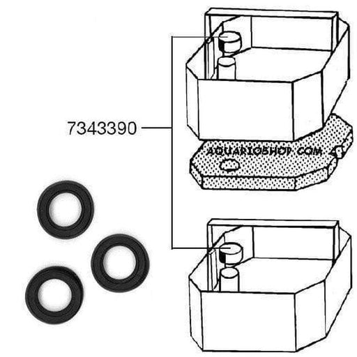 Eheim 7343390 Rubber Hermetic Seals 3 Pack - Aquatic Supplies Australia