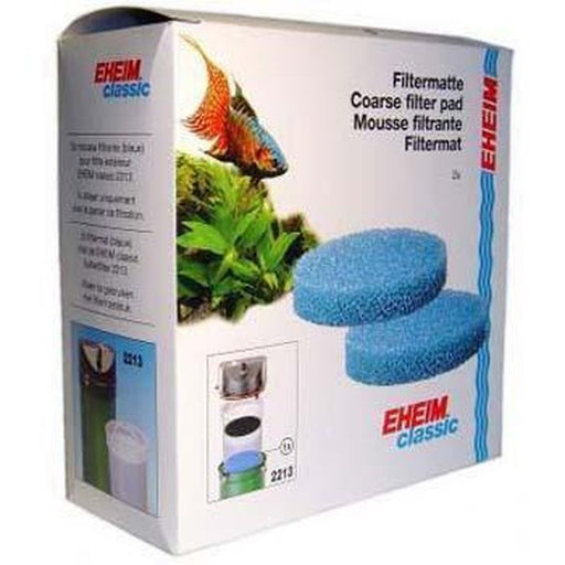 Eheim Classic 600 (2217) Coarse Blue Foam Filter Pad 2 Pack - Aquatic Supplies Australia