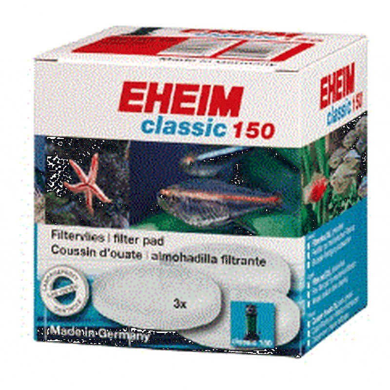 Eheim White Wool Filter Pad for 2211 - Classic 150 (3 pack) - 2616115 Aquatic Supplies Australia