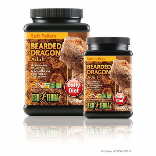 Exo Terra Bearded Dragon Soft Pellet Food - Aquatic Supplies Australia