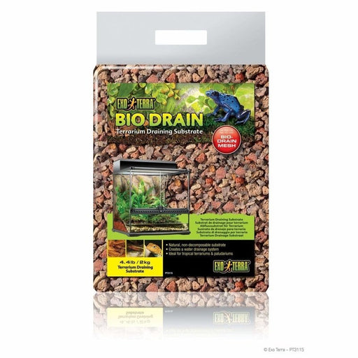 Exo Terra Bio Drain Substrate 2kg - Aquatic Supplies Australia