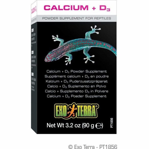 Exo Terra Calcium + D3 Powder - Aquatic Supplies Australia
