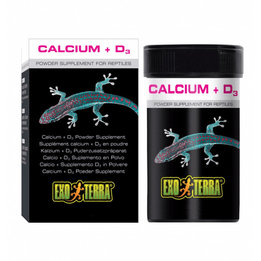 Exo Terra Calcium + D3 Powder - Aquatic Supplies Australia