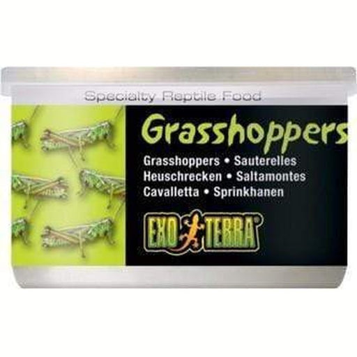 Exo Terra Canned Food 34g Grasshoppers - Aquatic Supplies Australia