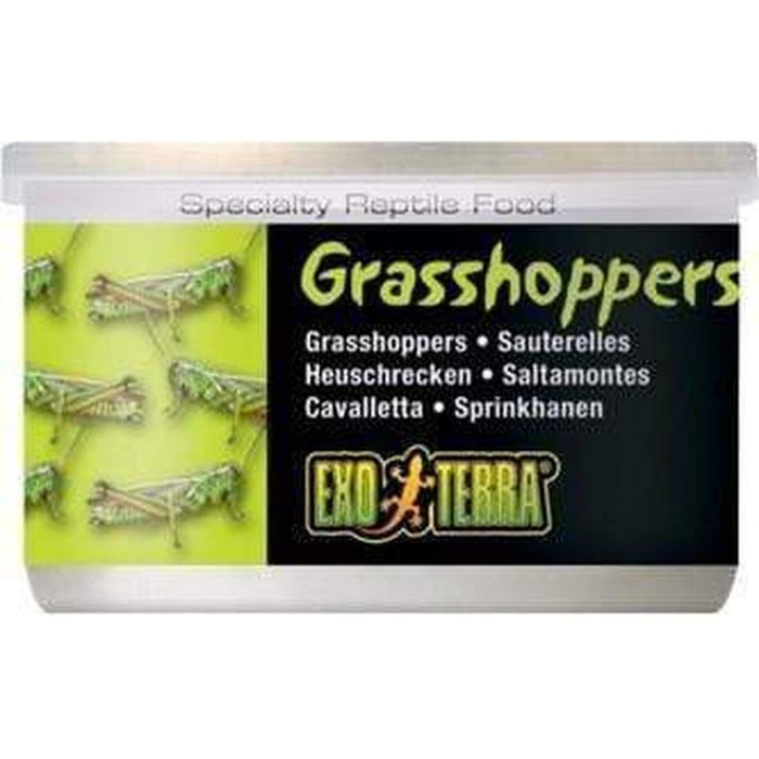 Exo Terra Canned Food 34g Grasshoppers - Aquatic Supplies Australia
