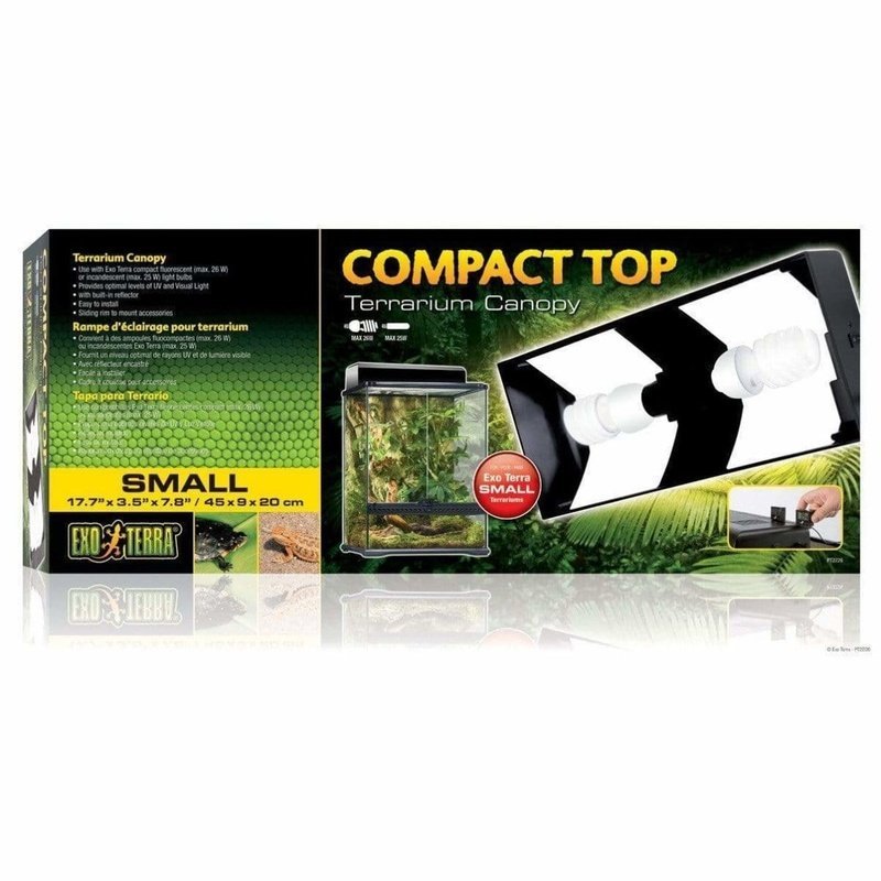 Exo Terra Compact Top Canopy - Aquatic Supplies Australia