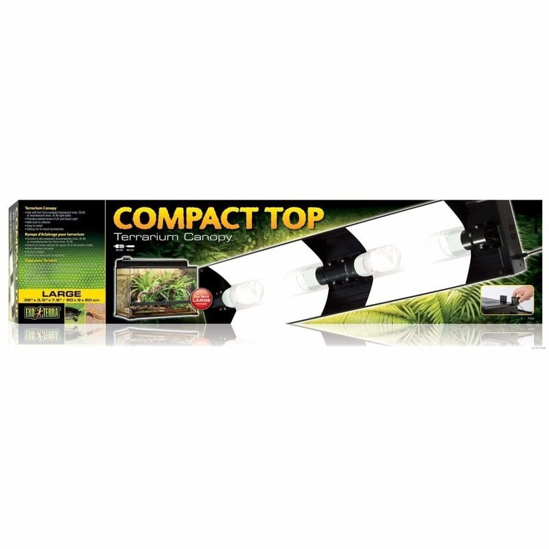 Exo Terra Compact Top Canopy - Aquatic Supplies Australia