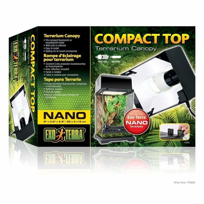Exo Terra Compact Top Canopy - Aquatic Supplies Australia