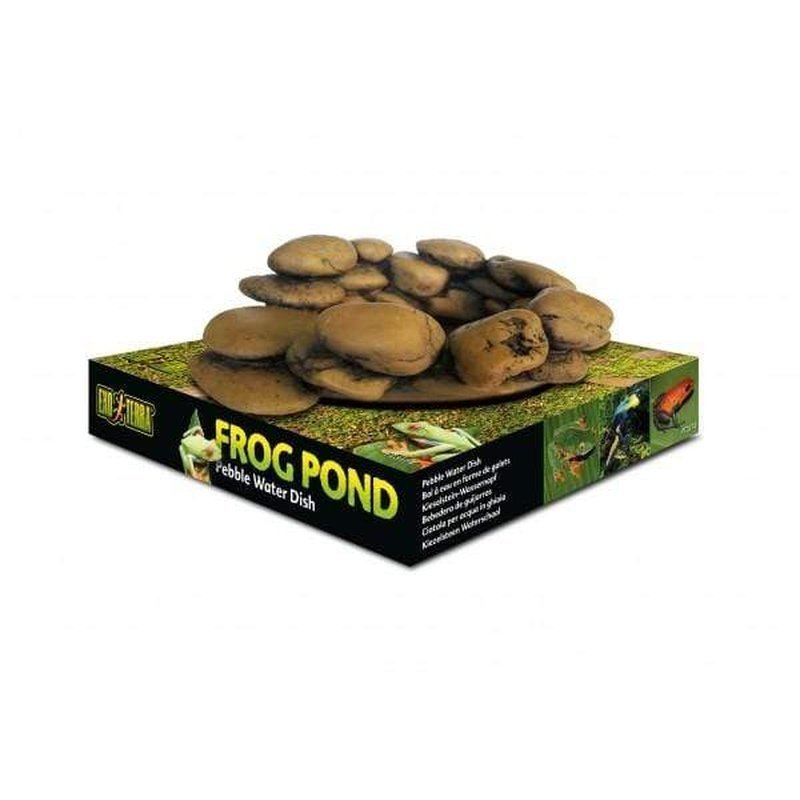 Exo Terra Frog Pond Pebble Water Dish - Aquatic Supplies Australia