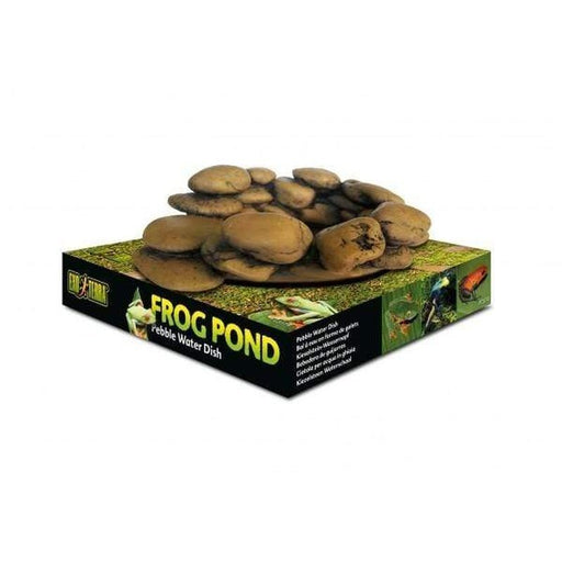 Exo Terra Frog Pond Pebble Water Dish - Aquatic Supplies Australia