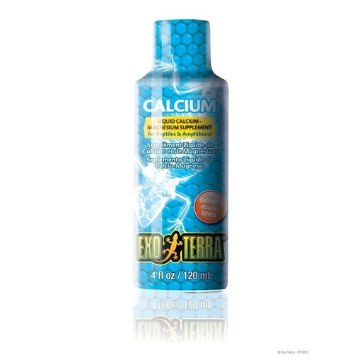Exo Terra Liquid Calcium Magnesium Supplement 120ml - Aquatic Supplies Australia