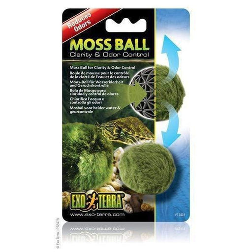 Exo Terra Moss Ball / Clarity & Odour Control - Aquatic Supplies Australia