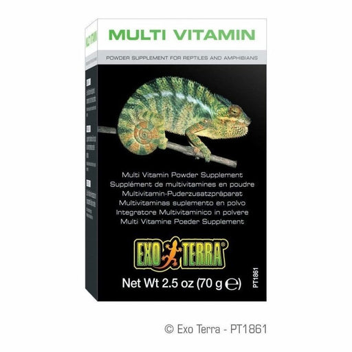 Exo Terra Multi Vitamin Powder Supplement 70g - Aquatic Supplies Australia