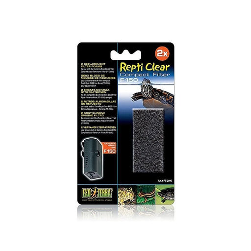 Exo Terra Repti Clear F150 Foam 2 Pack - Aquatic Supplies Australia