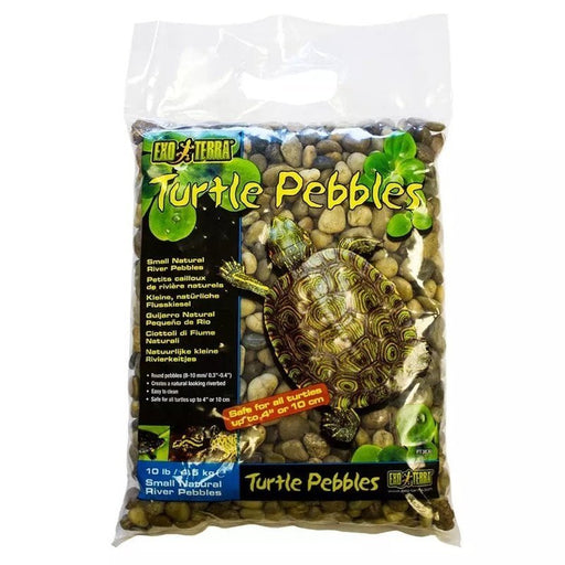 Exo Terra Small Turtle Pebbles 8-10mm 4.5kg - Aquatic Supplies Australia