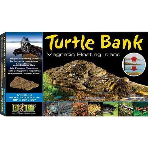 Exo Terra Turtle Bank Magnetic Floating Island Medium - Aquatic Supplies Australia