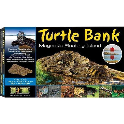Exo Terra Turtle Bank Magnetic Floating Island Medium - Aquatic Supplies Australia