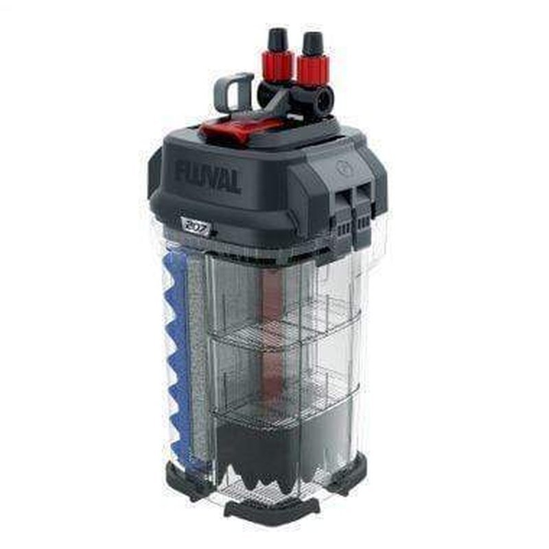 Fluval 207 Performance Canister Filter (780L/h, 220L) - Aquatic Supplies Australia