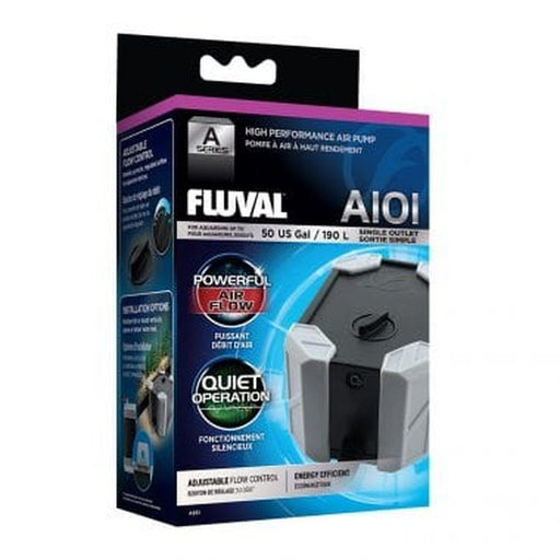 Fluval A Series Air Pump A101 Single Outlet (190L, 90 - 110L/h) - Aquatic Supplies Australia