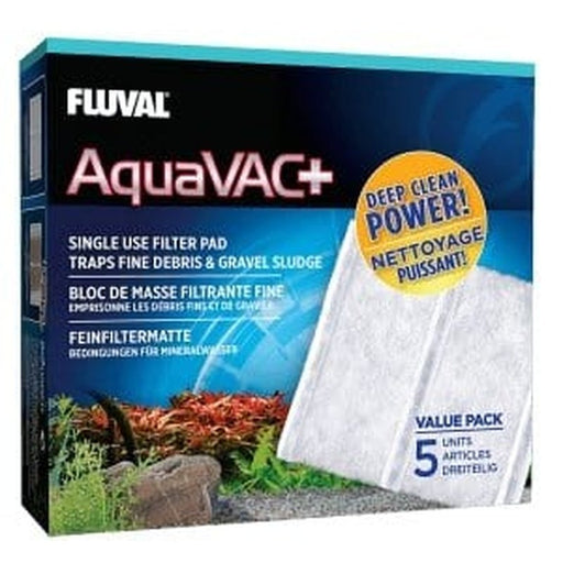 Fluval AquaVAC+Fine Filter Pad 5 Pack (11067) Aquatic Supplies Australia