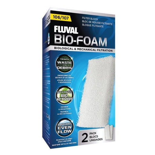 Fluval Bio-Foam Filter Block for 106/107 2 Pack - Aquatic Supplies Australia