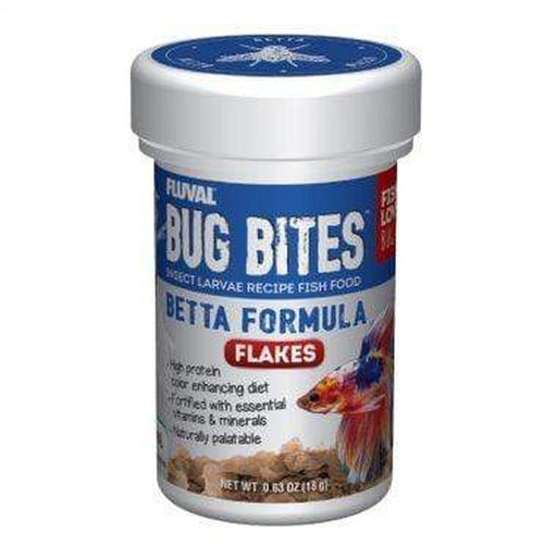 Fluval Bug Bites Betta Flakes 18g - Aquatic Supplies Australia