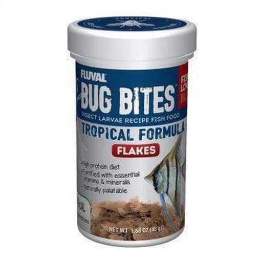 Fluval Bug Bites Tropical Flakes - Aquatic Supplies Australia