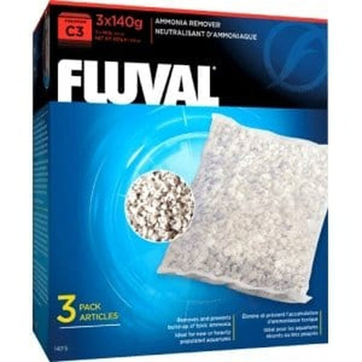 Fluval C3 Ammonia Remover 3 x 140g - Aquatic Supplies Australia