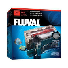Fluval C3 Hang On Power Filter (580L/h, 190L) Aquatic Supplies Australia