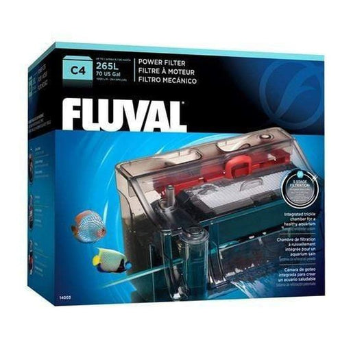 Fluval C4 Hang On Power Filter (1000 L/h, 265L) Aquatic Supplies Australia