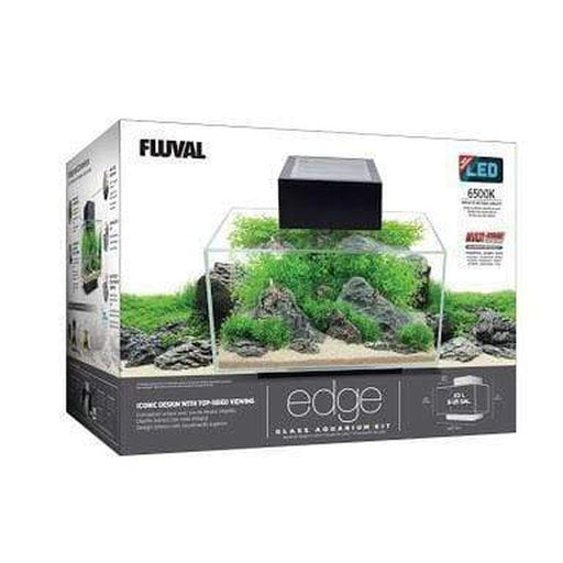 Fluval EDGE 2.0 LED Aquarium Black 23L - Aquatic Supplies Australia