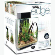 Fluval EDGE 2.0 LED Aquarium White 46L - Aquatic Supplies Australia