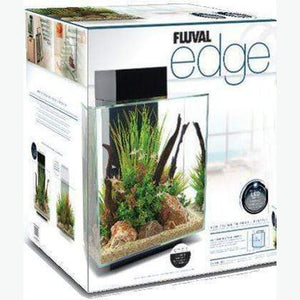 Fluval EDGE 2.0 LED Aquarium White 46L Aquatic Supplies Australia