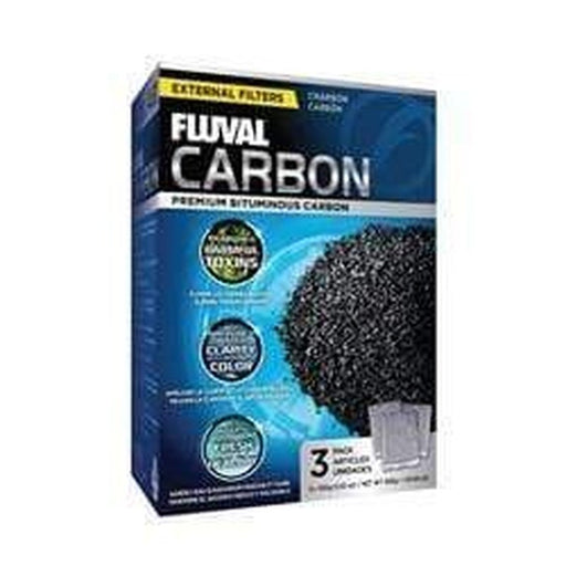 Fluval Premium Carbon 3 x 100g - Aquatic Supplies Australia