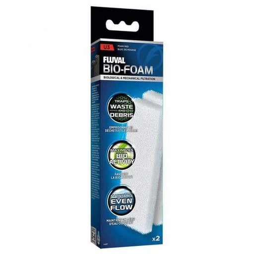 Fluval U3 Filter Bio-Foam Pad 2 Pack - Aquatic Supplies Australia